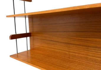 Mid-Century Modern Wall Mounted Shelf by Walter Wirtz for Wilhelm Renz, 1960s